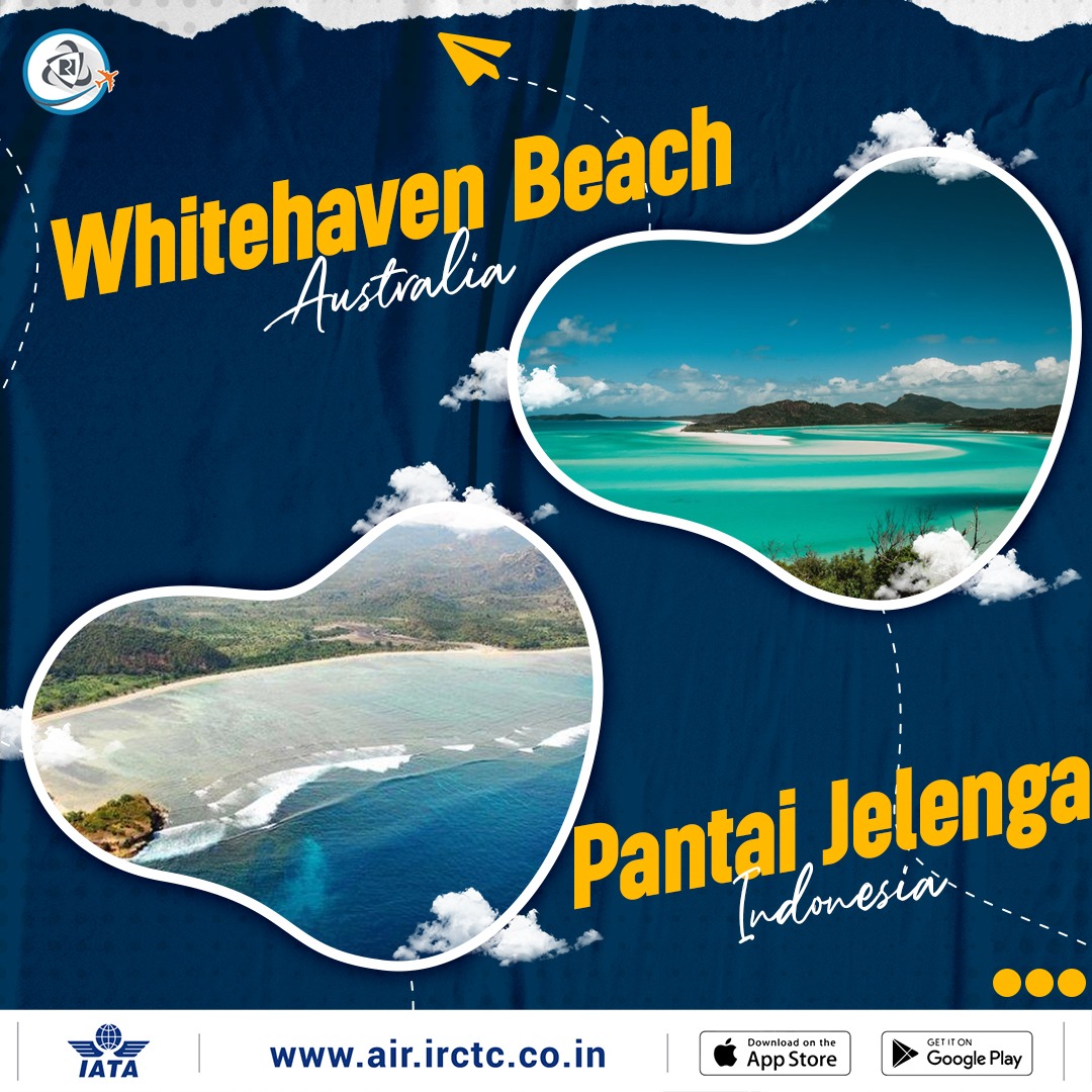 IRCTCofficial's tweet photo. Which is your fav #beach destination in the world? Share 👇.
To book a beach vacation, click https://t.co/fLKvfBMuK7 /download the IRCTC Air app & #UdoDilKholKe with our amazing deals, offers, discounts!
#AirTravel #flightstickets #vacation https://t.co/flA2GYgj8Y