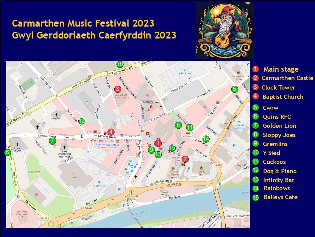 🎶🎤🎹🎸Get yourselves to Carmarthen Town tomorrow 🎶🎤🎹🎸

<a href="/Carmjournal/">Carmarthen Journal</a> <a href="/CarmsWater/">Carmarthenshire Water Safety Partnership</a> @carmarthenwomen <a href="/CarmsCouncil/">Cyngor Sir Gâr</a> @CarmarthenTownC 

#carmarthen #music #festival #livemusic #wales #roundtable