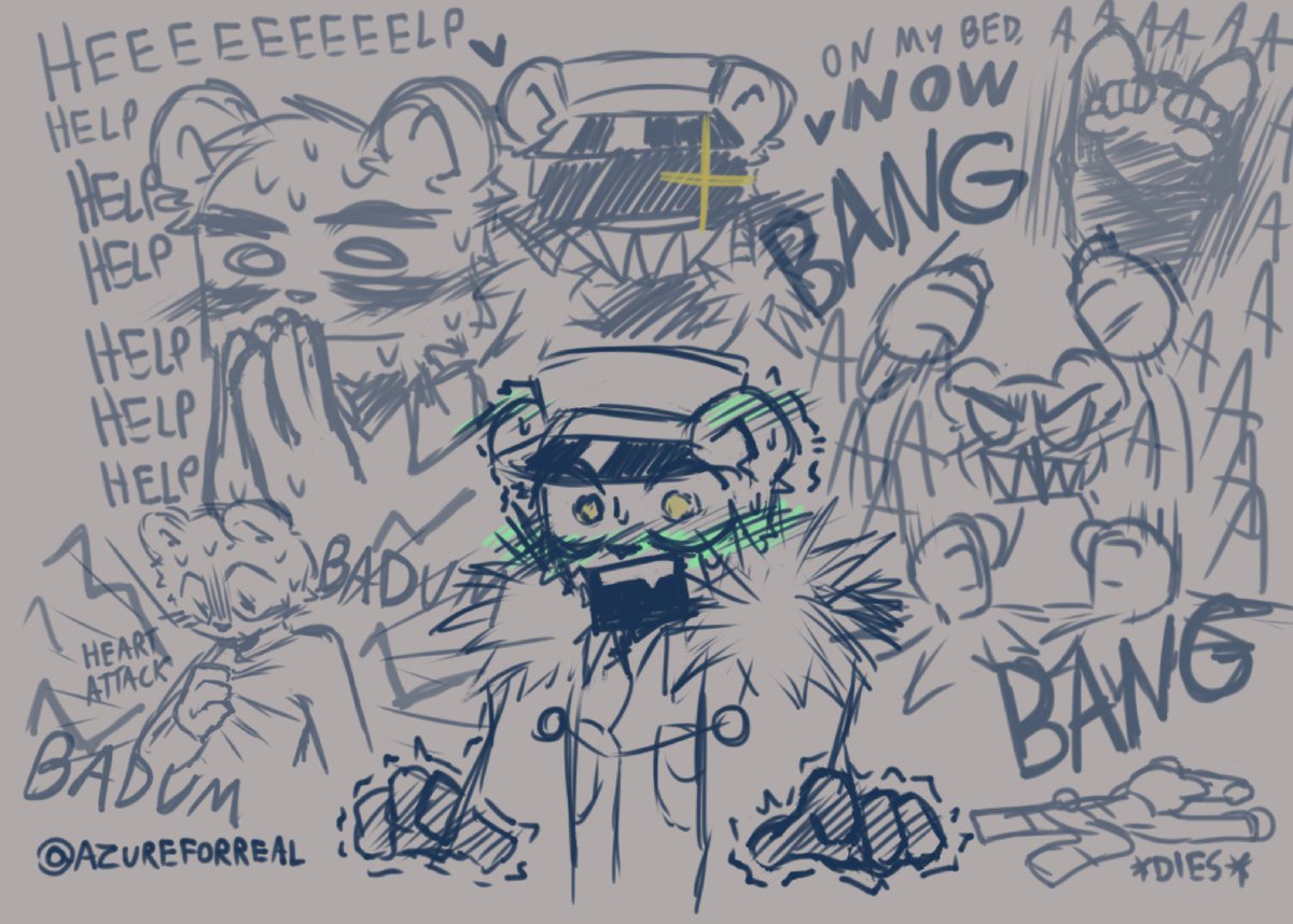 azureforreal's tweet photo. FLIPPY'S LIVE REACTION: 

Flaky has 0.04 seconds to run from his grasp https://t.co/JevjSEsubm