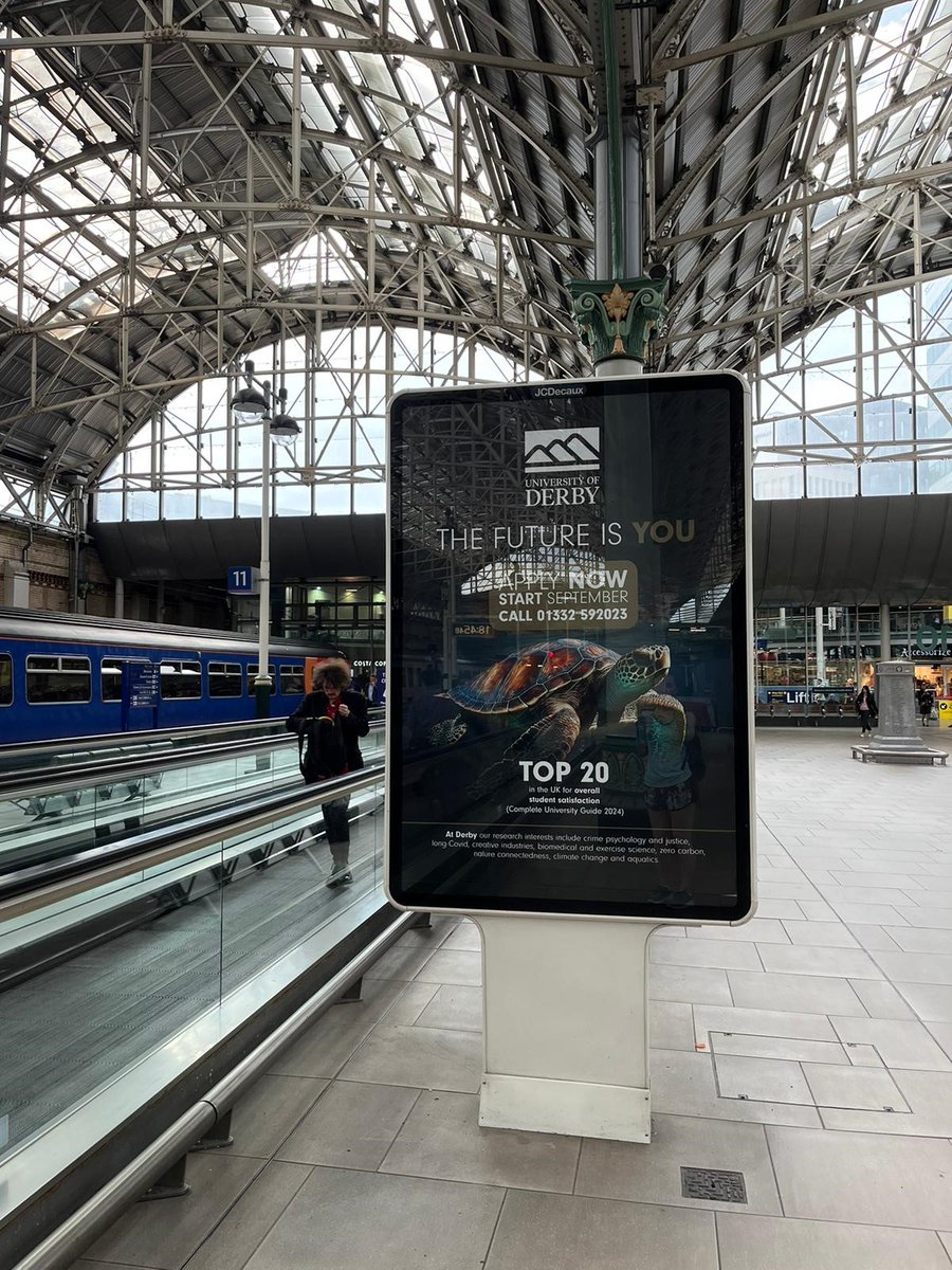 DerbyUni's tweet photo. If you've spotted our turtle on your travels, post a picture with the hashtag #DerbyTurtle, and let us know where you saw it! 🐢📍

#TurtlePower #DerbyUni https://t.co/wgCwaJbmpV