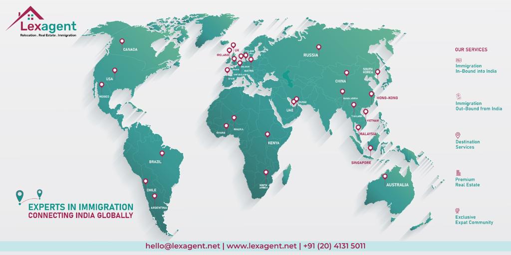 LexVisas's tweet photo. Lexagent is a trusted partner for immigration and relocation, offering expertise, resources, and support to ensure smooth and enriching journeys between India and international destinations. 
#lexagent #immigration #global #world https://t.co/4qxcgc6L4F