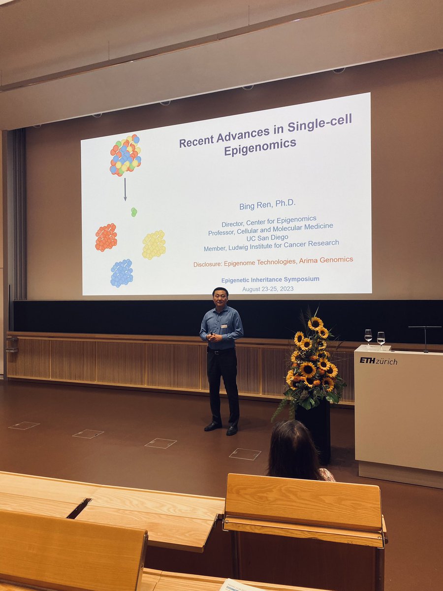 Closing the methods session of the symposium: Bing Ren talking about single-cell methods for epigenome profiling 🤯🤯🤯

epigenetic-inheritance-zurich.ethz.ch

#EISZ2023 #EISZ23 #MansuyLab #ETH #UZH #research #symposium #networking