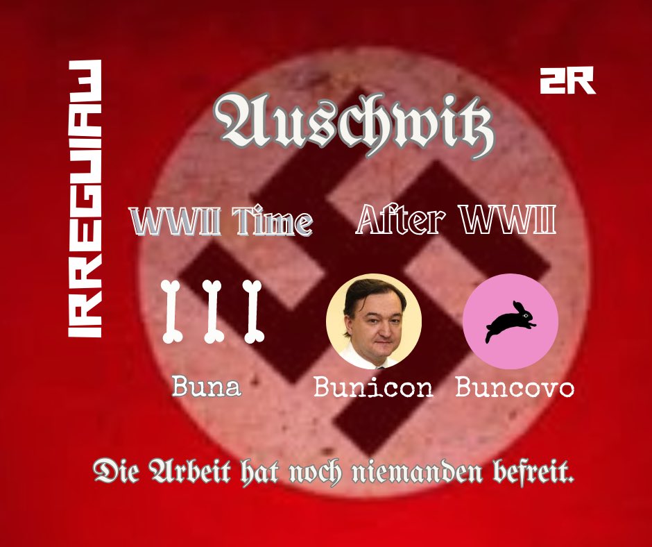 2rlawfirm's tweet photo. 🦈⚖️In 2022, Russia launched a military special denazifization operation in Ukraine. But even more! Auschwitz death camp continued to open its branches already inside Russia and during our time. How could this happen?

👩‍💻Read the whole story here:
https://t.co/wLLMDn4ncS
#2R https://t.co/68CZydiqWM