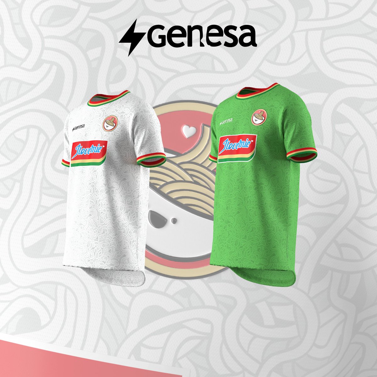 genesasports's tweet photo. Mau Mie Goreng atau Mie Kuah?
Segera di September๐
#Genesa #GenesaBerfantasi #LevelUpTheGame @Jerseyforum https://t.co/ofzqXcpNn0