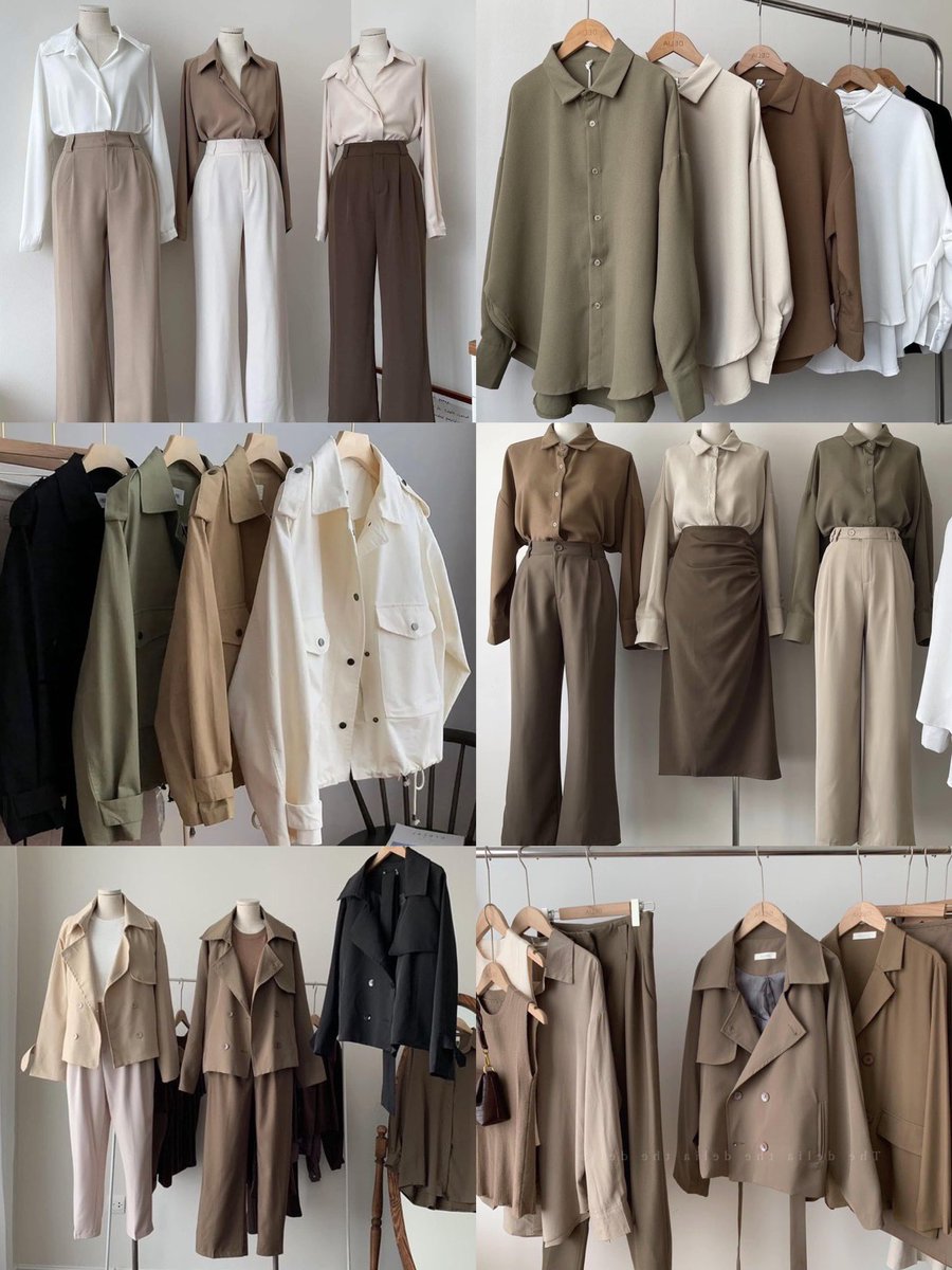 Basic outfit earth tone for kuliah / date

A thread
