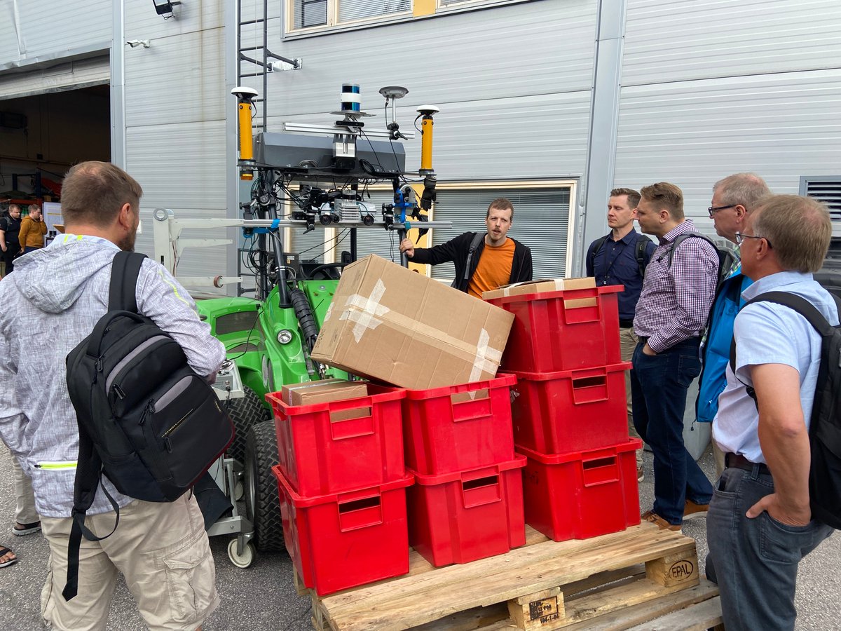 CIVIT_Finland's tweet photo. Last week we dove into the world of #imagingsolutions for #workmachines in a workshop part of the #collaboratec project. The event saw the convergence of people from the project team and FIMA, adding an extra layer to the discussions.

#innovation #civit #collaboration #research https://t.co/yZJ9nIyQIv