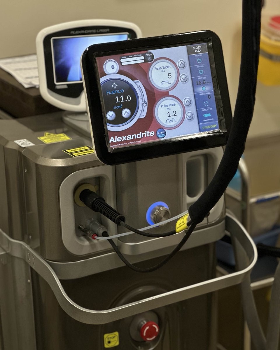 RBHospital's tweet photo. Advanced machine for laser hair removal. Our state-of-the-art technology ensures safe and effective hair removal ! 

#advnaced_hair_laser #bahrian #manam #rbh https://t.co/3Ge7V7ER3q