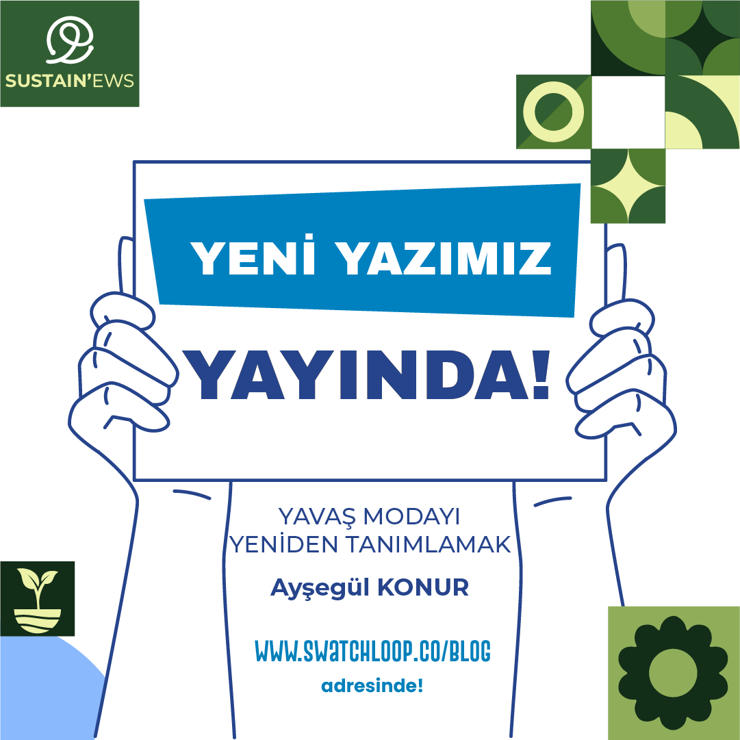 Eski alışkanlıkların moda dünyasında nasıl canlandığını öğrenmeye hazır mısınız? Yavaş Moda hakkındaki yazımızı okumak için:

swatchloop.co/post/yavaş-mod…

Are you ready to discover how old habits have come back to life in the fashion world?

English version is coming soon!