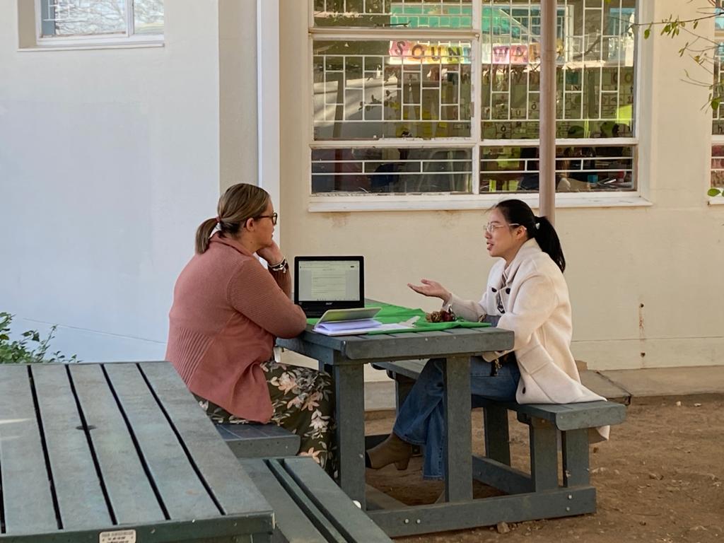 marcellevleenen's tweet image. Tell me everything I need to know about your child. Our Learner Portrait of my Child Conferences are happening today in the Primary @WISNamibia- an opportunity to establish that very important parent partnership for #LearningAtWIS to start the year.