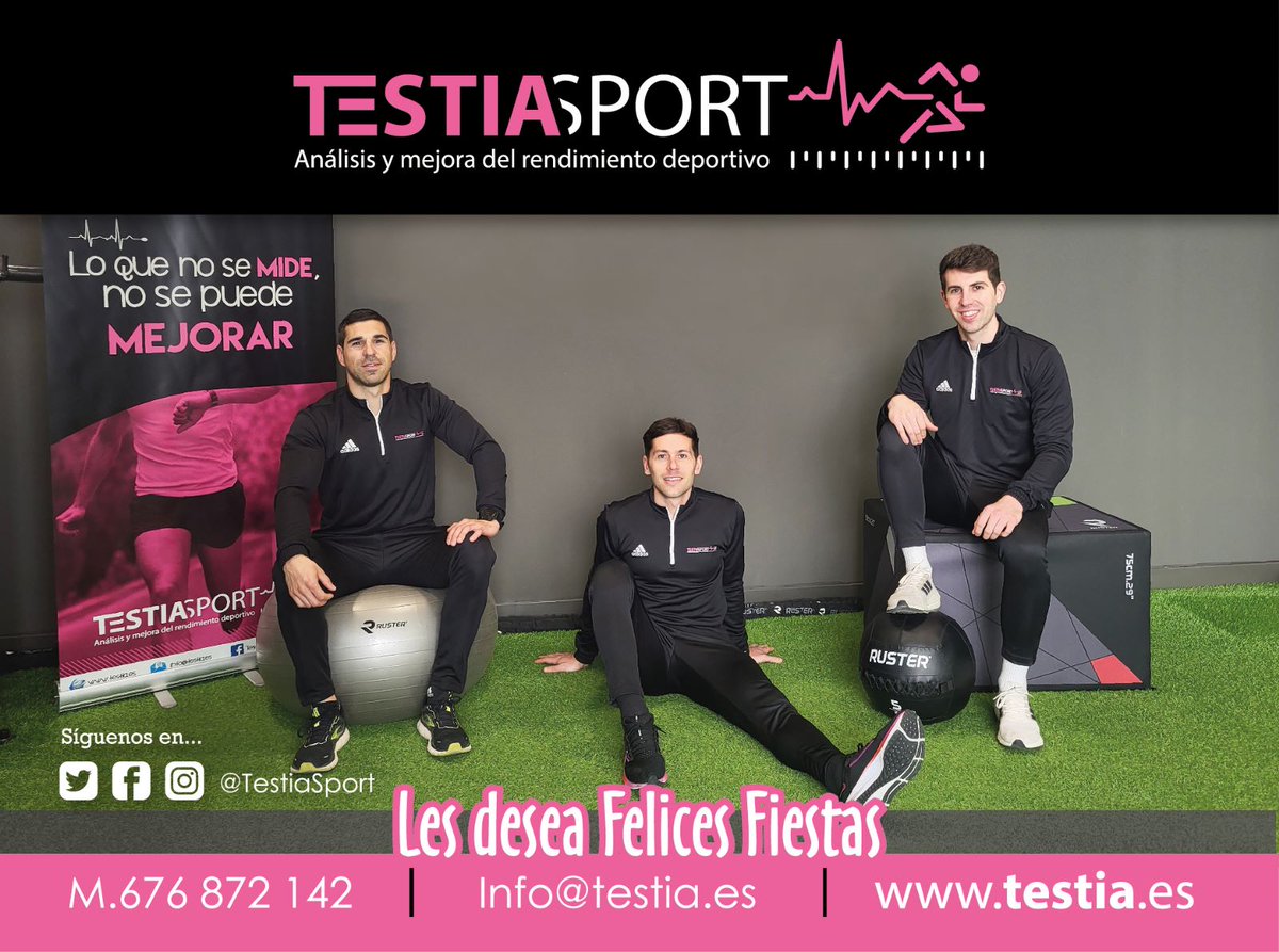 ¡Desde @testiasport les deseamos unas felices fiestas!
#equipotestia #fiestasdecascante