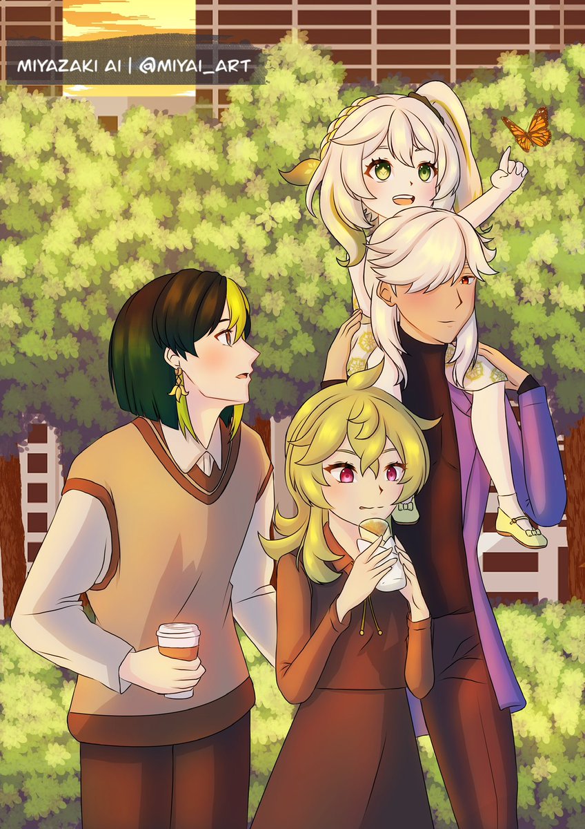 aicemokka's tweet photo. Full illustration of my #cynonari domestic life in @GildedBonds!

Hope y’all enjoyed the zine!
#cyno #tighnari #collei #nahida #Genshinlmpact #原神 https://t.co/NuDwVZYxzX