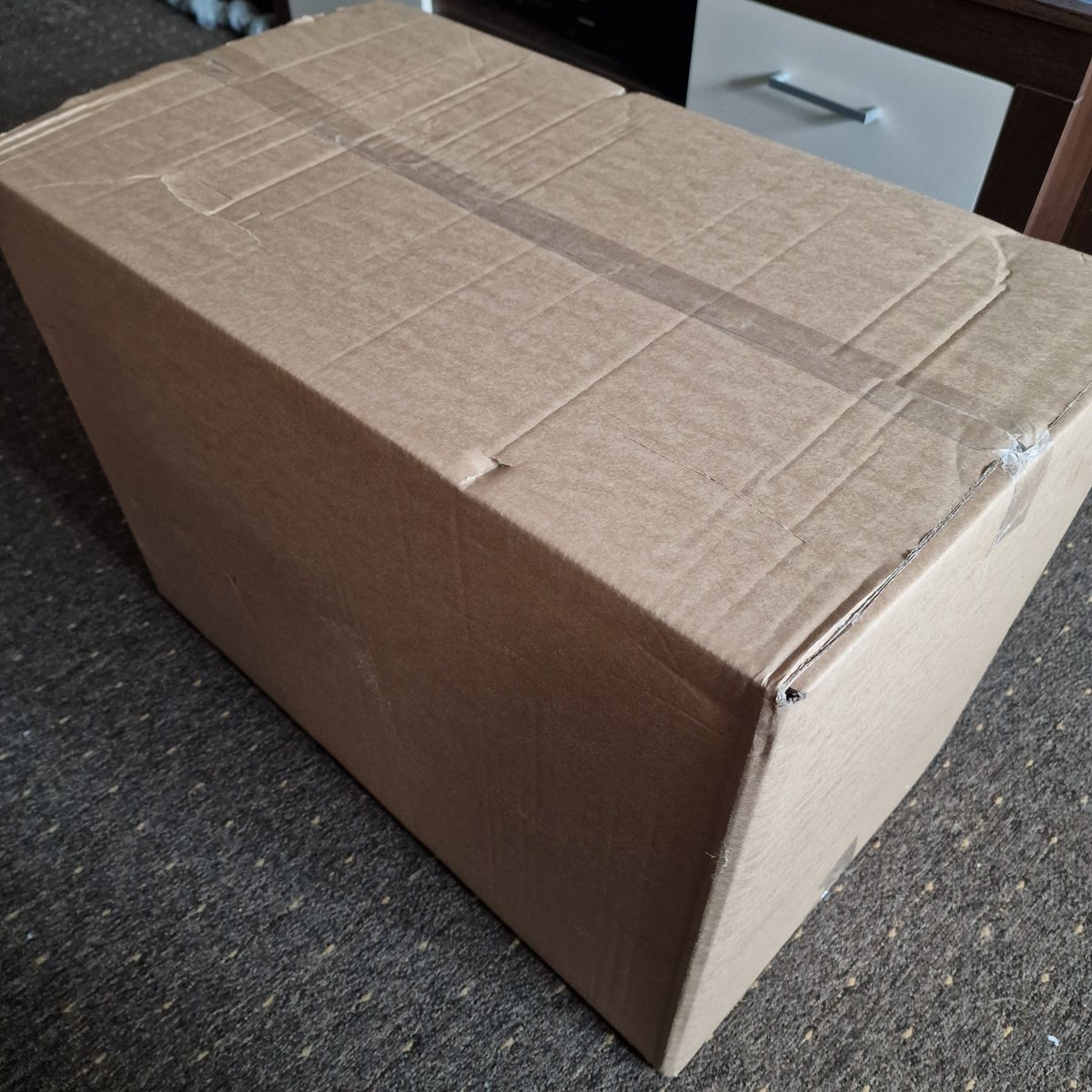 Yay! Got a delivery today. What do you think it is?😉😁 Just a little hint: it's for the #PS5 #GamersUnite #gamingcommunity #preorder #release