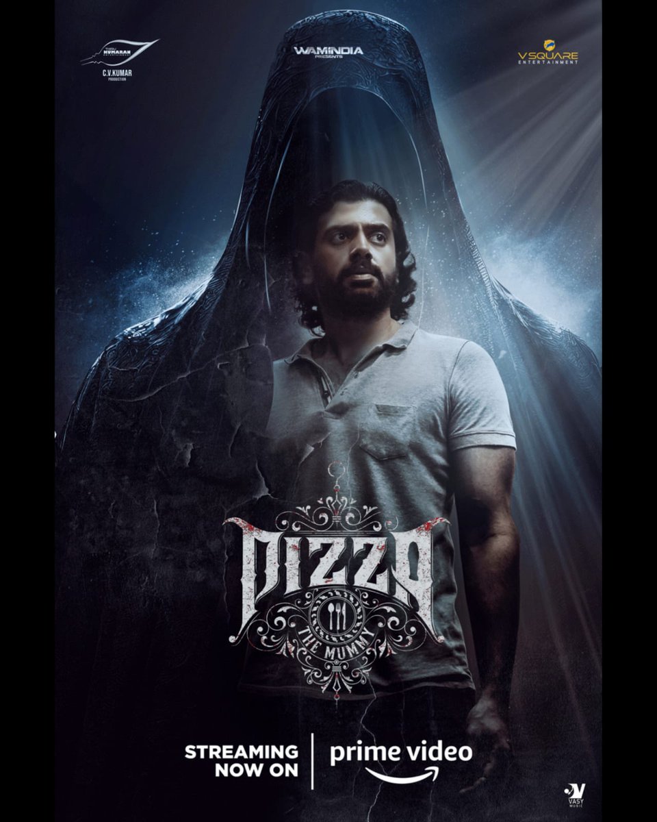 The return of the devil will be more crucial🔥

#Pizza3TheMummy is now streaming on @PrimeVideoIN

🍽️primevideo.com/detail/0FELANU…

#Pizza3 #Pizza3OnPrime
@MohanGovind8 @AshwinKakumanu @ThirukumaranEnt @icvkumar @gauravnarayanan @Pavithrah_10 #AbiNakshatra @Mohamedkuraish1 @kaaliactor