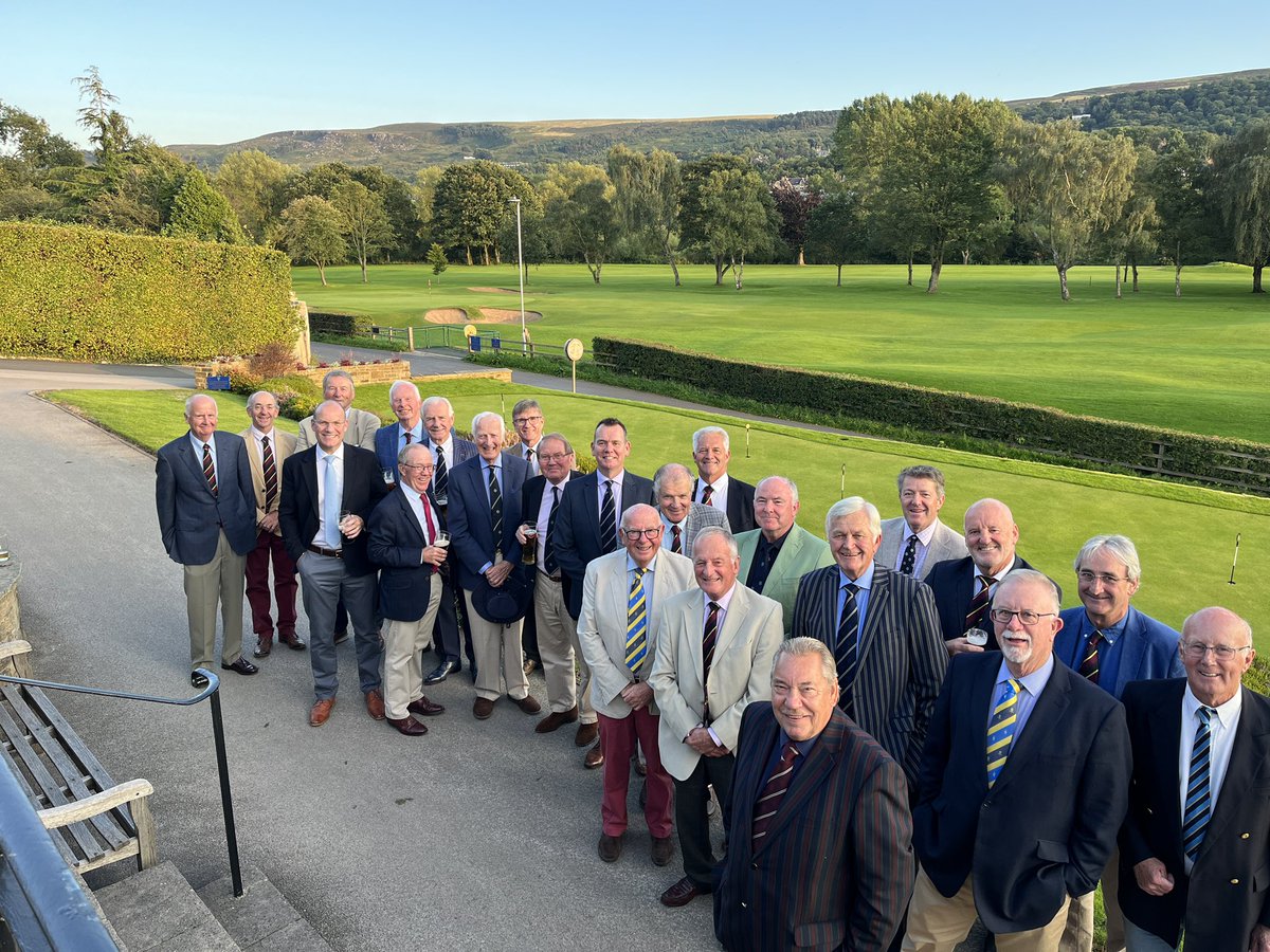 Annual match <a href="/IlkleyGolfClub/">Ilkley Golf Club</a> v <a href="/AlwoodleyGC/">Alwoodley Golf Club</a> …having spent 10 days laid up with my ‘glass back’ was very happy to golf again. Weather fantastic, course fantastic and some wonderful company. As ever the match result not important😜. Back to work &amp; reality in just over a week..🤦🏻‍♂️.