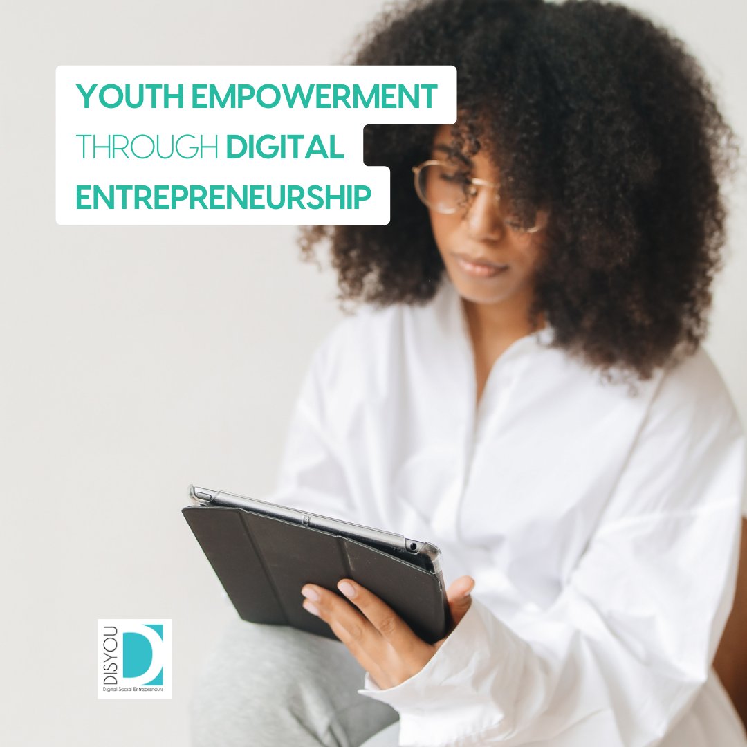 DisyouEU's tweet photo. Youth Empowerment through Digital Entrepreneurship! Today's youth aren't just tech-savvy; they're innovation powerhouses! 

They're not just using tech; they're creating it, leveraging AI, blockchain, and more to tackle real-world issues. https://t.co/Z8QHpYf57O