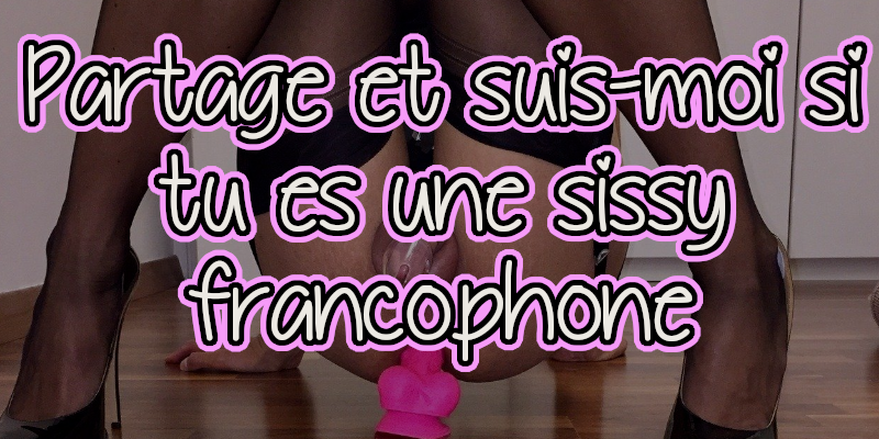 fabrikafantasme's tweet photo. 🔁Pour réunir un maximum de #sissy francophones 🇫🇷!

N'hésite pas à dire en commentaire d'où tu es !

Je suis sûr que certain(e)s pourraient être intéressé(e)s de savoir qu'ils sont à côté de toi ! 😋

💦Bonne fille💦

Et si tu veux chatter et plus avec des "girls" francophones ou des mecs qui les kiffent, n'oublient mon réseau social 100% gratuit https://t.co/lPYwepSYZ1

#sissification #feminisation #sissys #femboy #crossdresser