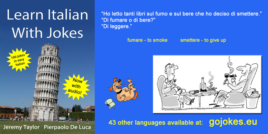 MrWriteCzech's tweet photo. If @RLC Ruben Loftus-Cheek wants a free copy of Learn Italian with Jokes, please get in touch. https://t.co/85nLtXW6o6 #Italian #LoftusCheek https://t.co/kMVNCYeR1H