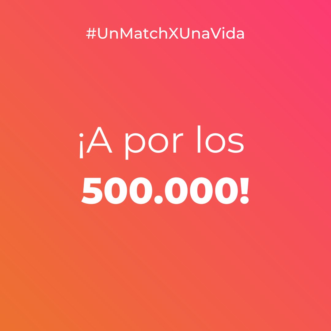 ONT_esp's tweet photo. 💖Cada año, se diagnostican 5.000 casos de leucemia en España. Muchos necesitarán un trasplante de médula ósea y tú puedes ser su match perfecto
✍️Apúntate al Registro de Donantes de Médula Ósea. Ayúdanos a superar los 500.000. Cuantos más seamos, más vidas salvaremos
#donamedula https://t.co/S2iv0XXcNk