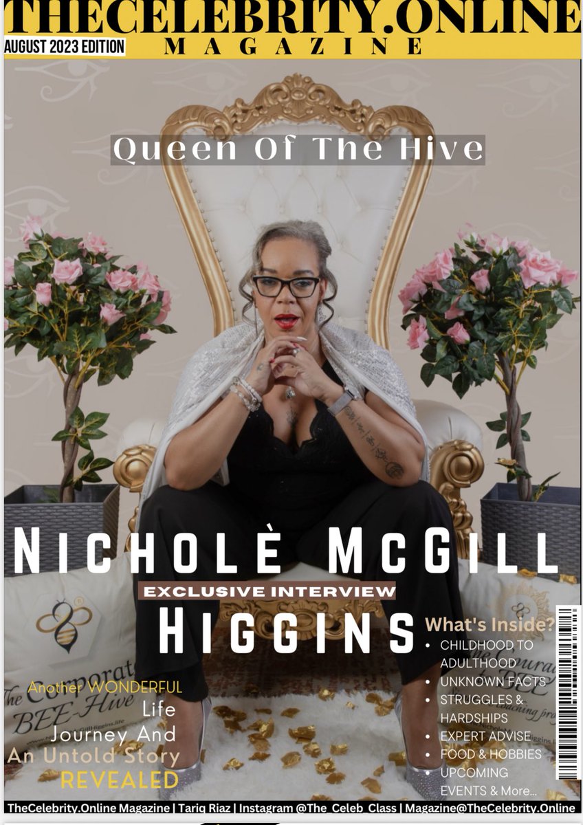📰 Exciting News! 🎉 I had the honor of being interviewed by The Celebrity Online Magazine, where we explored different dimensions of my life journey 🤩 InterviewFeature thecelebrity.online/nichole-mcgill… #LifeJourney #TheCelebrityOnlineMagazine #ReadAllAboutIt #ExcitingTimes #StayCurious