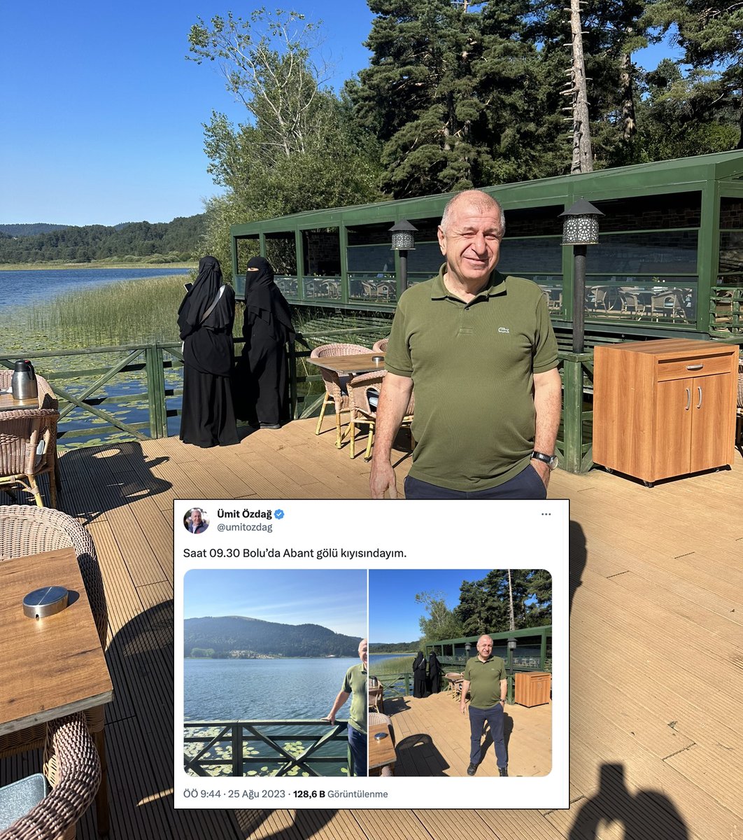 🔴 Faşist-ırkçı Ümit Özdağ, fotoğraf çekme bahanesiyle iki çarşaflı kadını taciz etti. İzinsiz olarak fotoğrafını çektiği kadınları sosyal medya hesabından hedef gösterdi.