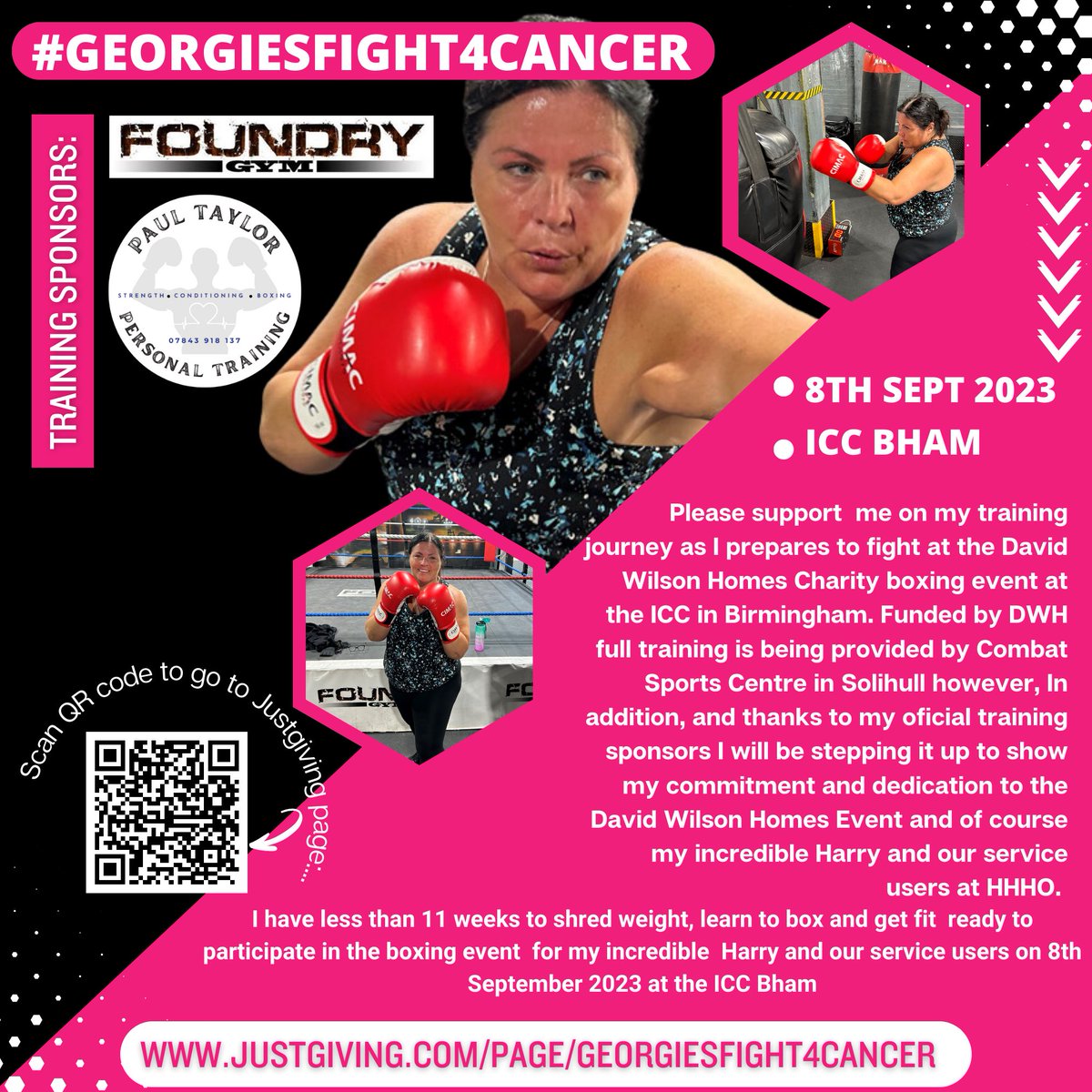 harry_moseley's tweet photo. Let's unite in supporting Georgie, the courageous founder of HHHO cancer charity, as prepares to step into the boxing ring for a remarkable cause! 🥊 💪 .

Donate to Georgie's justgiving page here👇 https://t.co/C1wI7wC4Tb 🌟

#CharityBoxingMatch #HHHO #GeorgiesFight4Cancer https://t.co/g38fR2QFdv