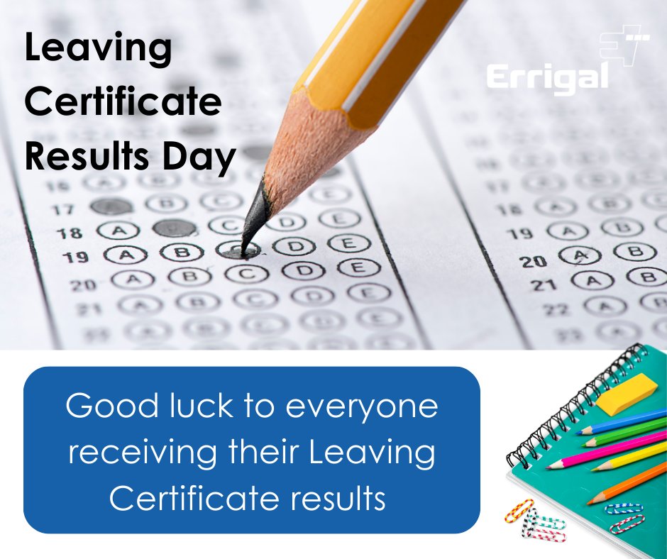 Good luck to all the students receiving their Leaving Certificate results today. Follow your dreams, believe in yourself and never ever give up!
Interested in a career in construction? Apply for the Errigal Apprenticeship today 
#careersinconstruction #apprenticeships