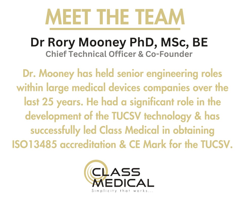 ClassMedicalLtd's tweet image. We have a tight-knit &amp;amp; highly experienced team at Class Medical. Over the coming weeks we will be introducing each member in our 'Meet the Team' series... #ClassMedical #OurTeam #MedicalDeviceCompany