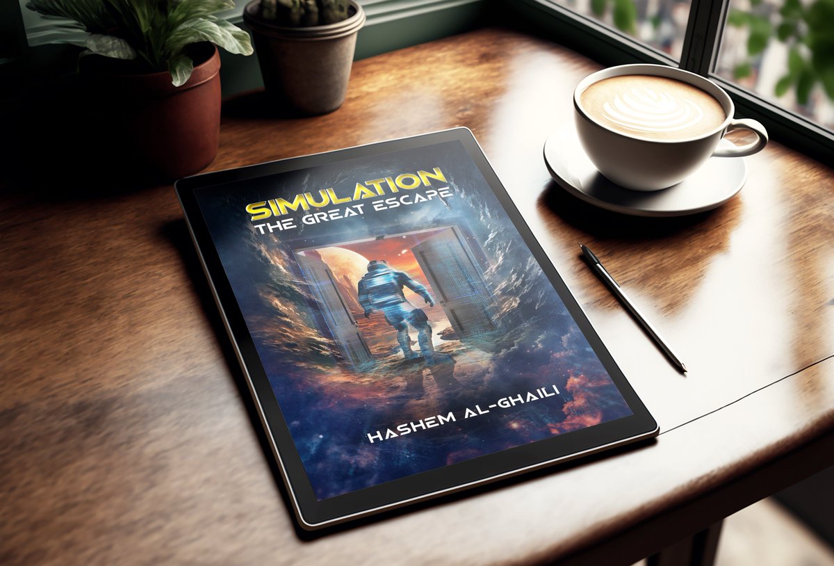 Last chance to download your FREE copy of my Sci-Fi novel 'Simulation: The Great Escape': linktr.ee/hashemalghaili #ScienceFiction #SciFi #Novels #Books #Writing #Stories #Storytelling