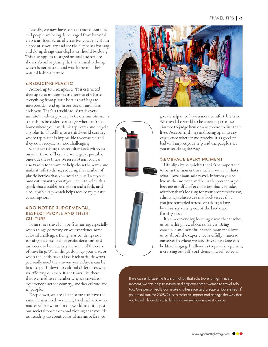 ngaalimag's tweet photo. You may have heard about 'conscious travel' but are unsure what it means. In this article, we cover five ways to be a conscious traveller.

👉🏾Grab a free copy of our latest issue  aboard your @UG_Airlines flight or tap 👉🏾https://t.co/Qdm7sH40tJ for the digital edition OUT NOW https://t.co/T7dL7xs9vN