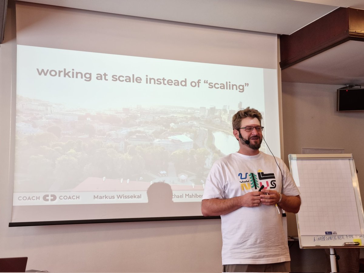 Anne Gabrillagues (@agabrillagues) on Twitter photo Yeah ! 1st session of the day is about #kanban at #scale with <a href="/themaxxmaster/">markus wissekal</a> #alesome23 Yeah ! 1st session of the day is about #kanban at #scale with <a href="/themaxxmaster/">markus wissekal</a> #alesome23