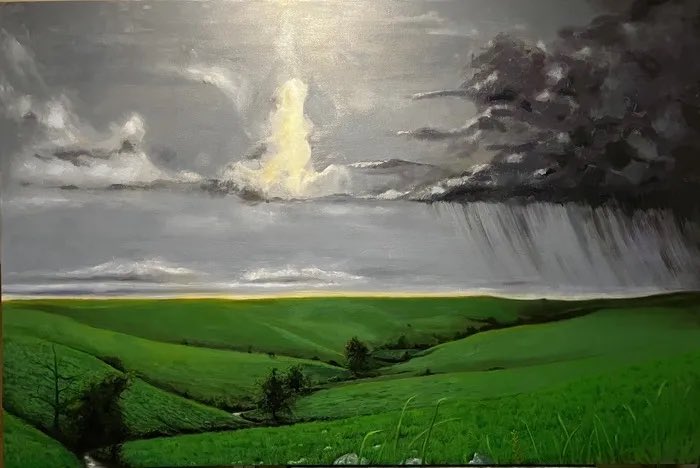 Explore our online art exhibit, “Paint Your Heart Out.” And contact us if interested in anything!!

kbmartgallery.com

Artist: Thomas Holland 
Medium: Oil