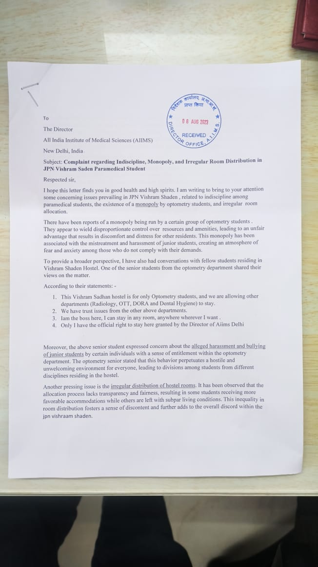 tweetsdsn's tweet photo. Hi @aiims_newdelhi Director! 🏥 I submitted an application on 8th August and haven't received any update yet. Could you please provide an update on its status? 🙏 #AIIMSDelhi #ApplicationStatus #Inquiry" https://t.co/f9JRu5wWUO