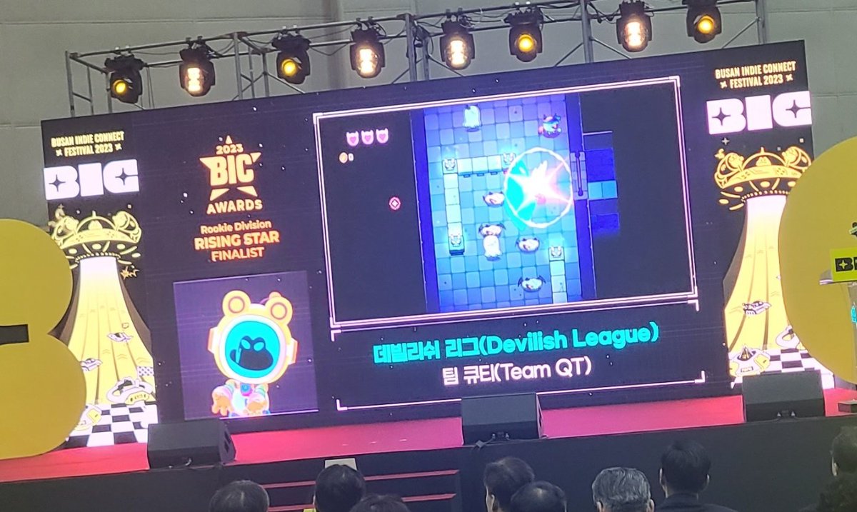 BIC 루키 라이징스타 후보...
큐티랑 별의별로 참여했습니다...굳...