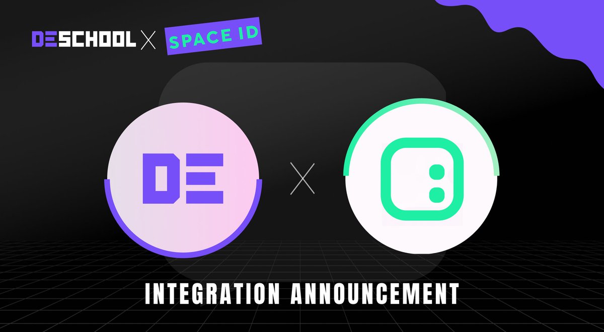 DeSchool (@deschool_app) on Twitter photo 🎉 Exciting News! 🙌 @DeSchool_Booth have integrated <a href="/SpaceIDProtocol/">SPACE ID</a> Web3 Name SDK & support .bnb + .arb names (<a href="/SID_bnb/">SPACE ID .bnb Name Service</a> & <a href="/SID_arb/">SPACE ID .arb Name Service (💙,🧡)</a>), empowering users to build the future of the internet! 🌐🚀From now on, your Web3 name will be showed on your DeSchool profile~ CHECK IT OUT NOW!! 🎉 Exciting News! 🙌 @DeSchool_Booth have integrated <a href="/SpaceIDProtocol/">SPACE ID</a> Web3 Name SDK & support .bnb + .arb names (<a href="/SID_bnb/">SPACE ID .bnb Name Service</a> & <a href="/SID_arb/">SPACE ID .arb Name Service (💙,🧡)</a>), empowering users to build the future of the internet! 🌐🚀From now on, your Web3 name will be showed on your DeSchool profile~ CHECK IT OUT NOW!!