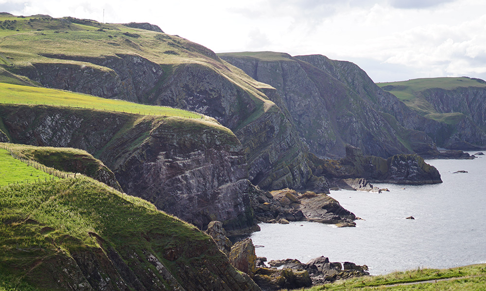 After a week of sampling surrounded by the green cliffs of St Abbs, it’s time to move on to the next stop in Scotland.
The #EMBLTrec team will arrive in St Andrews today, hosted by the Scottish Ocean Institute, while the Tara schooner will be moored in St Andrews Bay.