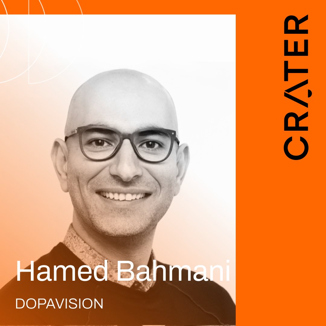 ICTER_PL's tweet photo. CRATER conference is just around the corner! We want to introduce to you another speaker - Hamed Bahmani!

#CRATER #CRATERconference #icterpl https://t.co/10wq77JSVV