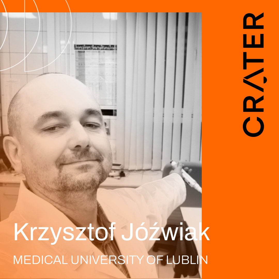 ICTER_PL's tweet photo. We want to introduce you Krzysztof Jóźwiak - CRATER speaker!

#CRATER #CRATERconference #icterpl https://t.co/h7N9zrnrgn