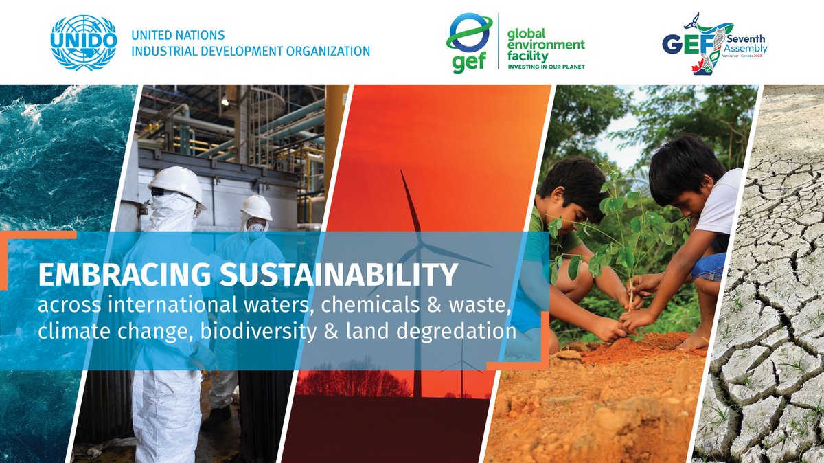 🌍 Making Tomorrow Greener, Together! 🌱

With @‌theGEF, we're tackling #EnvironmentalChallenges and fostering growth in 5 areas:

✅#Biodiversity

✅#ChemicalsAndWaste

✅ #ClimateChange

✅ #InternationalWaters

✅ #LandDegradation

#GEFassembly2023