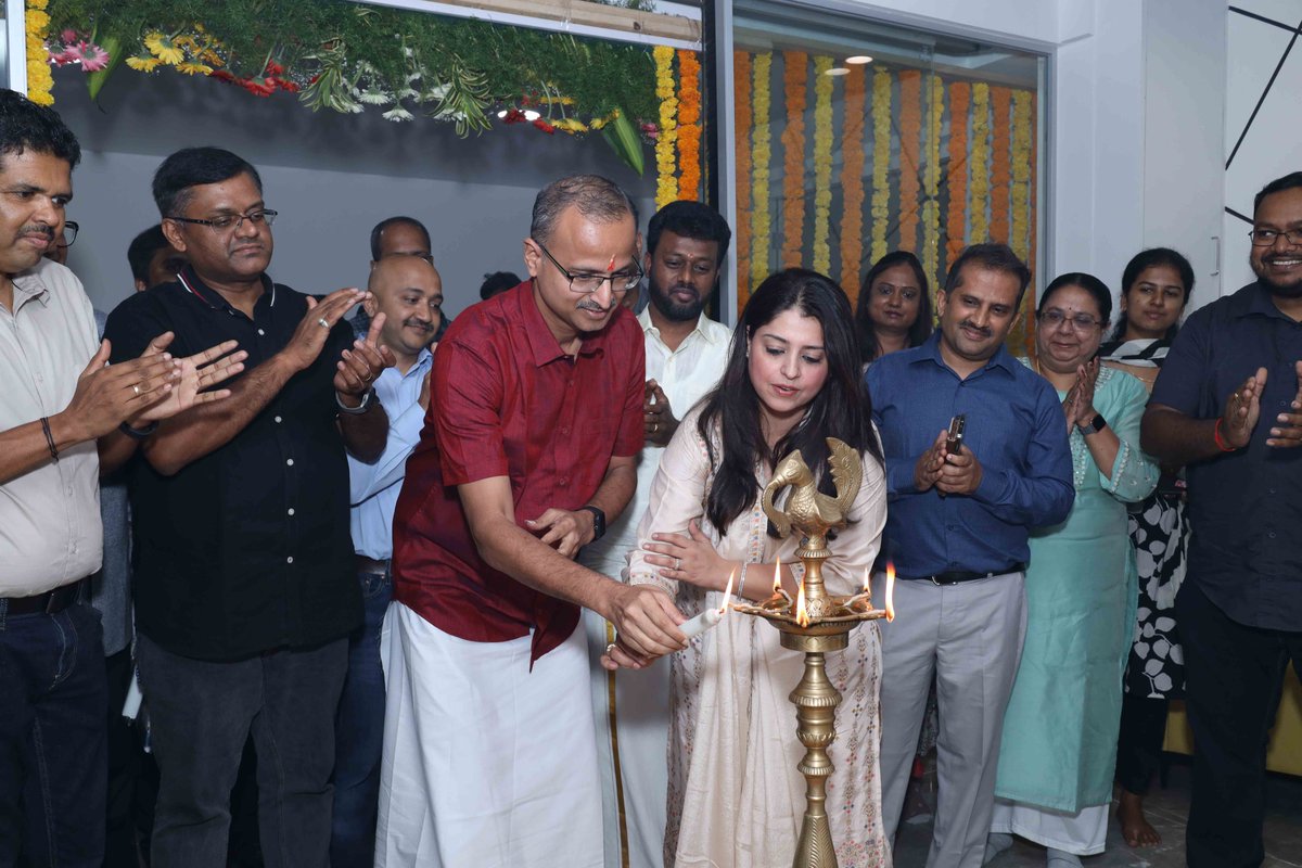 HarmanIndia's tweet photo. HARMAN Automotive embarks on a new journey with the inauguration of the new Automotive Engineering Centre in Chennai.ย We welcome all enthusiasts to check out for open roles. Click here to apply: https://t.co/KvC0QFaKv6
Cheers to new beginnings!
#ThinkAutoTechThinkHARMAN # https://t.co/DT7QC1LK5M