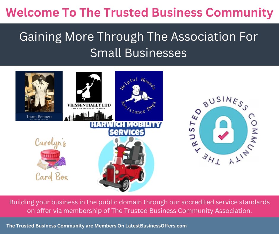 Title: Gaining More Through The Association For Small Businesses | Trusted Business Community Association

latestbusinessoffers.com/post/gaining-m…

#Business #OnlineDirectory #Marketing #AccreditatedStatus #BusinessGrowth #smallbusinessassociation #smallbusinesssupport #business #businesses
