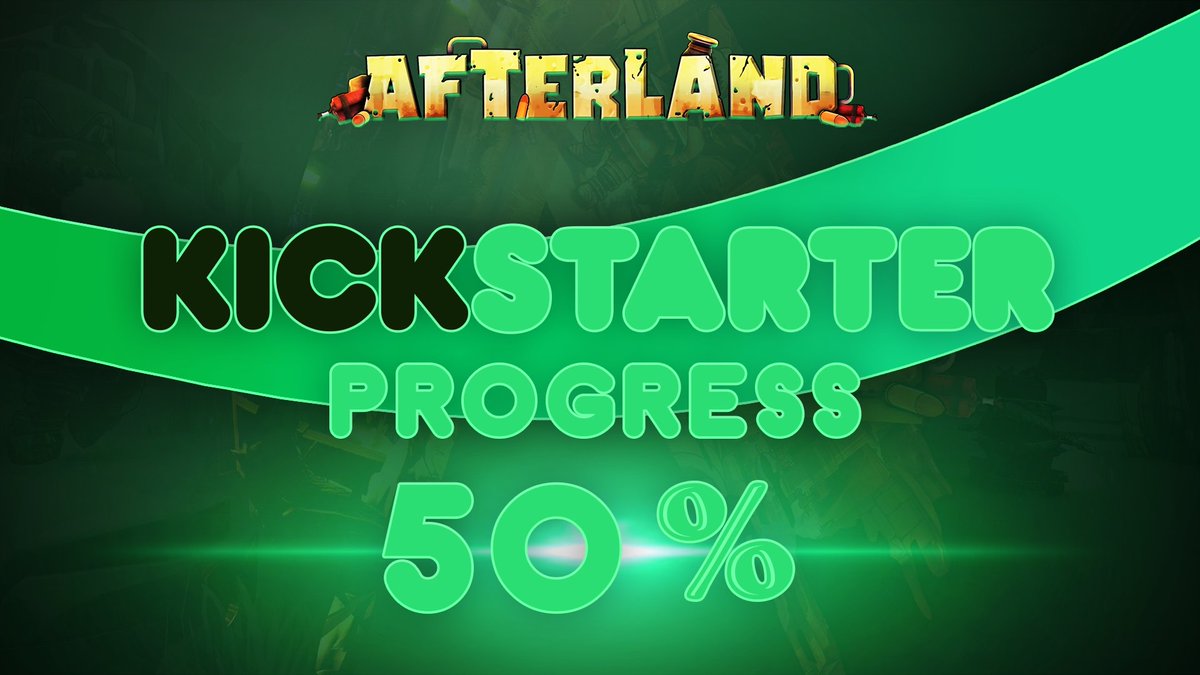 🎉 Wow, we've hit 50% of our crowdfunding goal in just one day! 🎉 Thank you for the incredible support. Let's keep the momentum going! 🔥

Kickstarter :👉 urlz.fr/mUf8

Please continue to share and support #Afterland!  🩵🩷