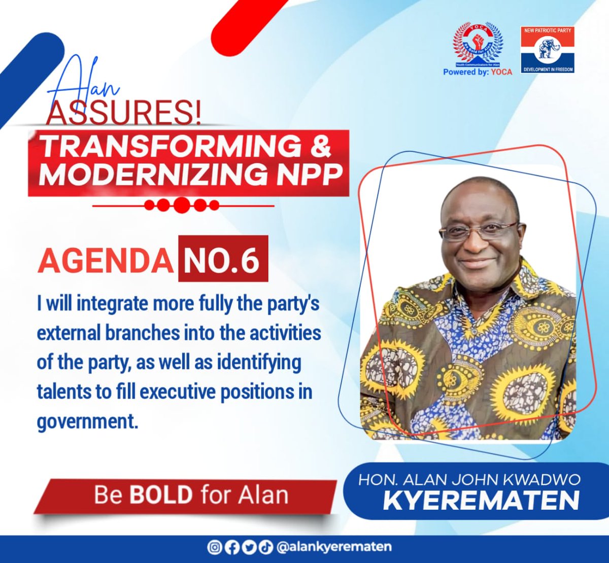 MintaFo19722592's tweet photo. Alan John Kwadwo Kyerematen Assures Delegates On How To Transform and Modernize the Party.
#AlanForNpp https://t.co/GjN2TWs3oJ