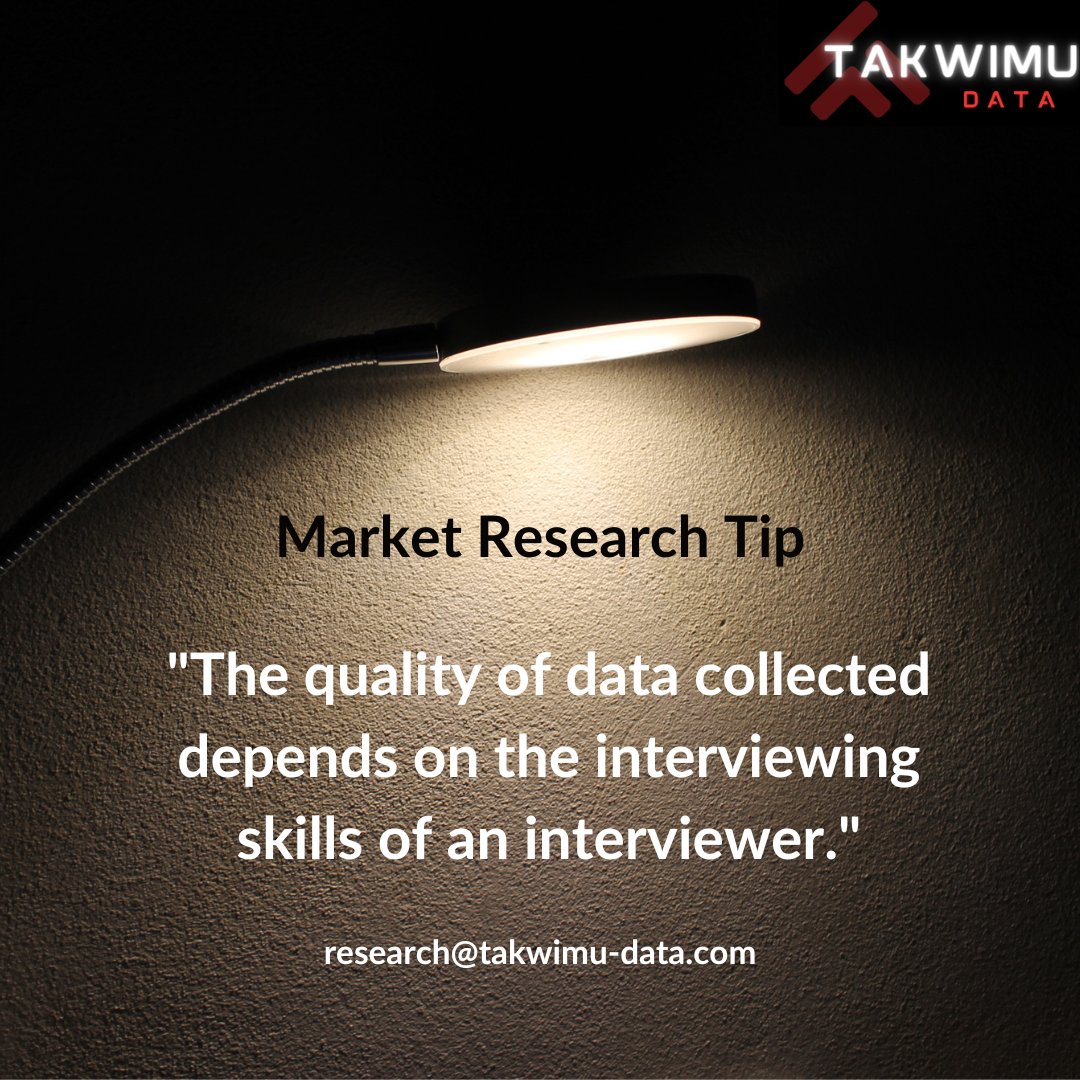 AkinyiOkulo's tweet photo. Interviews are one of the most common ways of #datacollection. Did you know that conducting interviews is a skill? A poorly skilled interviewer will compromise the quality of data collected. 
https://t.co/ri4Vt3pVh3 https://t.co/LcytDK24tU