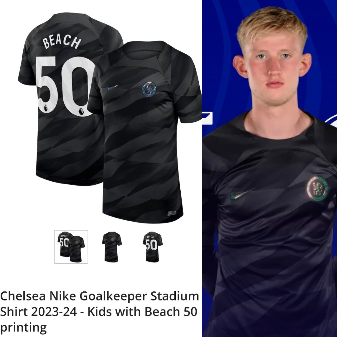 BEACHY 5️⃣0️⃣

Get behind Former NFFA player, Eddie Beach, by buying his Goalkeeper Shirt! How many of these shirts will we be seeing at our Holiday Football Courses &amp; Soccer Schools this season 🤩

Shop Now: chelseamegastore.com/en/chelsea-edd…