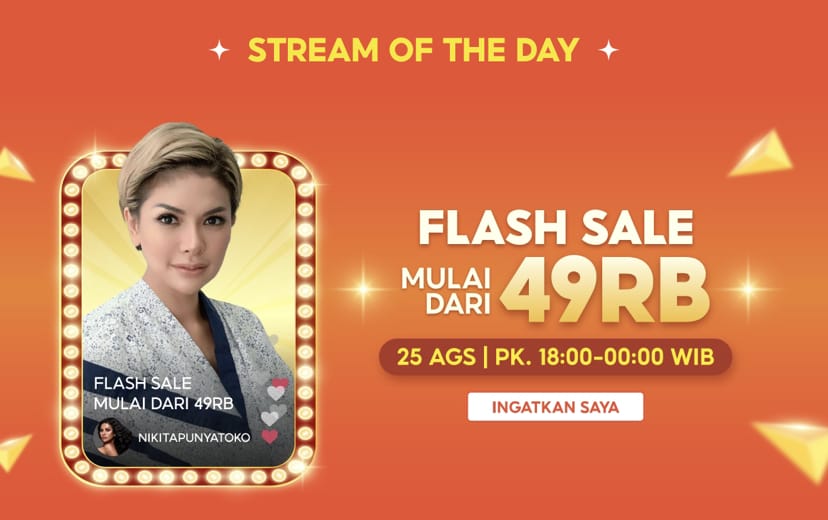 bambionme's tweet photo. @Sindiirellaa Udah pasang alarm jam 18.00 nanti mau liat #NikitadiShopeeLIVE jadi gasabarrr https://t.co/lTAEiFulC2 https://t.co/Zmuu64xCAc