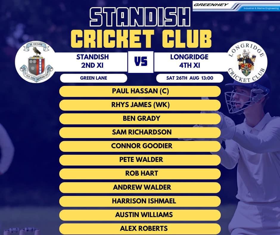 Standish CC (@standish_cc) on Twitter photo βοΈ this weekend
π the 1st XI head over to <a href="/LeylandCC/">Leyland Cricket Club</a> to take on their 2nds
π Whilst the 2s remain at home to host <a href="/LongridgeCC/">Longridge CC</a> 4th XI
π» Eddie will be on the bottle bar!
#upthedish βοΈ this weekend
π the 1st XI head over to <a href="/LeylandCC/">Leyland Cricket Club</a> to take on their 2nds
π Whilst the 2s remain at home to host <a href="/LongridgeCC/">Longridge CC</a> 4th XI
π» Eddie will be on the bottle bar!
#upthedish