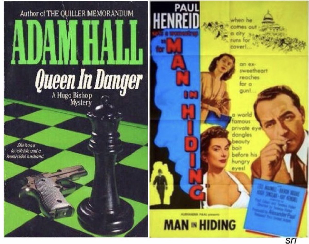 SaveRedlandLibr's tweet photo. 10:10am TODAY on @TalkingPicsTV 

The 1953 #Crime #Mystery film🎥 “Mantrap” (aka “Man in Hiding”) directed by #TerenceFisher &amp; co-written with #PaulTabori

Based on the 1952 novel📖 “Queen in Danger” by #EllestonTrevor (as #AdamHall)

🌟#PaulHenreid #LoisMaxwell #KieronMoore https://t.co/SKj2h6PKrz