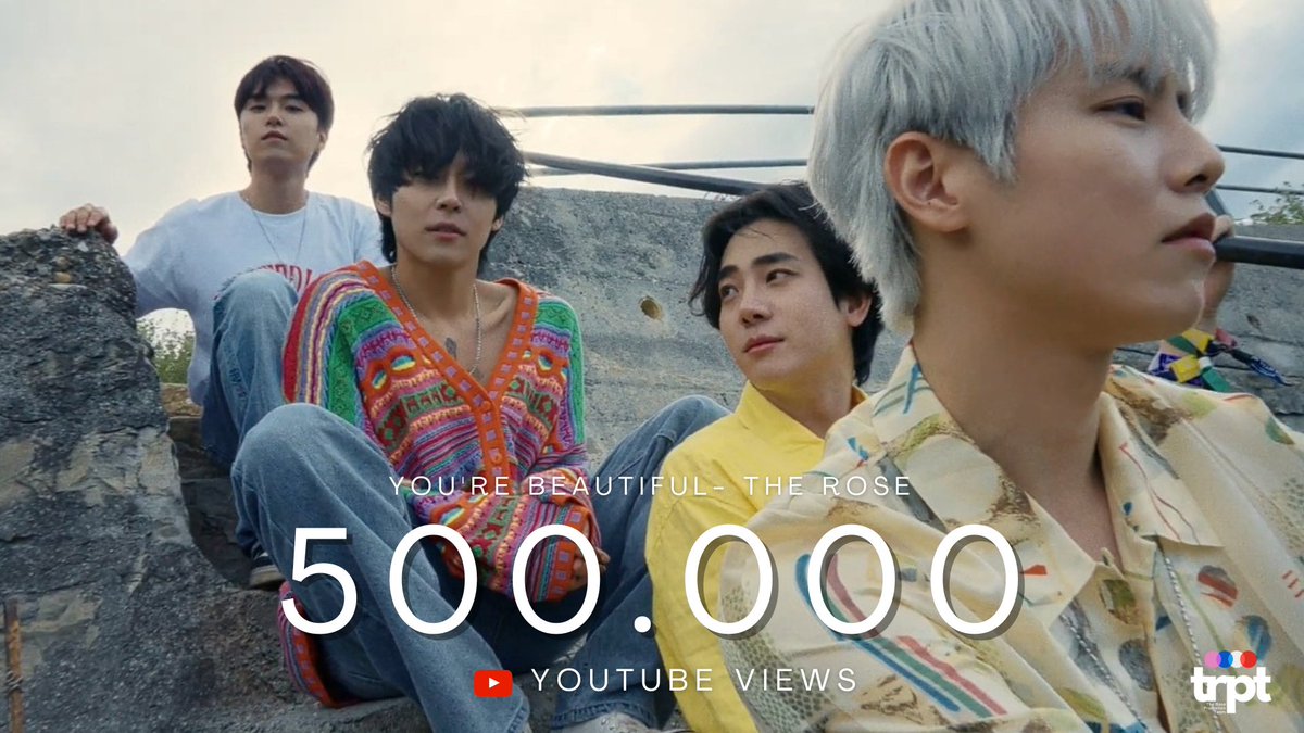 PromoteTheRose's tweet photo. The Rose YOU'RE BEAUTIFUL MV has now reach 500K views on YouTube 5Hrs after it was released!!!

Let's achieve our goal of 2M views in 24Hrs. Come and stream it here:
 https://t.co/czyOs2JusW

YOU'RE BEAUTIFUL THE ROSE
#TheRoseYOUREBEAUTIFUL
#TheRoseDUAL 
#TheRose @TheRose_0803 https://t.co/KsB9UkpPoM