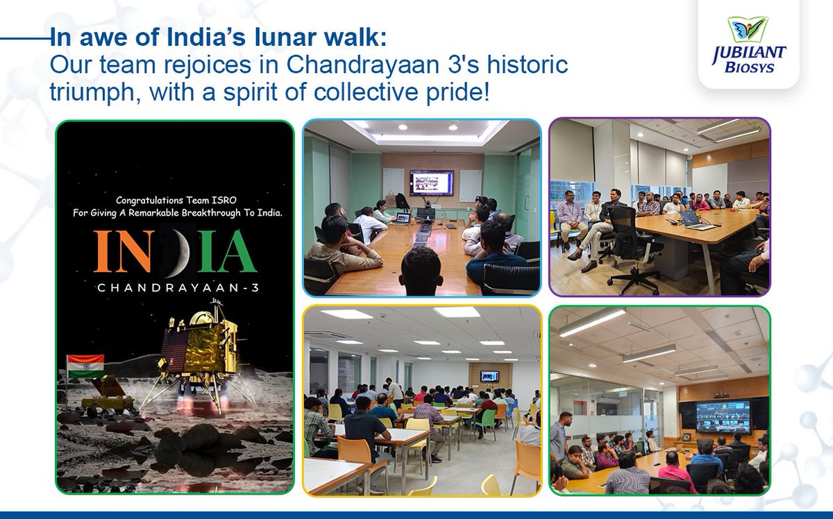 It is a tremendously happy occasion for #India and Indians worldwide. Landing of Chandrayaan 3 on the moon...
India is the first nation to set foot on the South Pole.
We are thrilled to see how our country is committed to research and development.