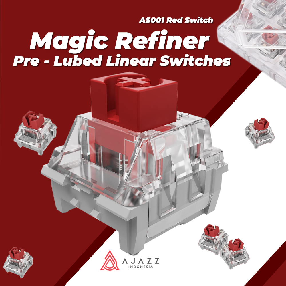 ajazzidn's tweet image. Ajazz ngeluarin switch tester nih gaes! Jadi tempatnya ini bisa dibuat nyoba switch baru kamu.

Kalo untuk switchnya sendiri tipe linear, total ada 45 switch dan semuanya uda pre-lubed dan dustproof yaaa...

#as001 #redswitch #switch #ajazz #ajazzid #ajazzindonesia #gaming_news